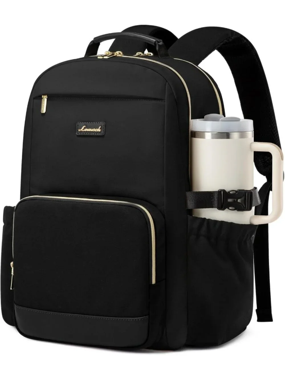 Stylish Waterproof Laptop Backpack for Women, 15.6